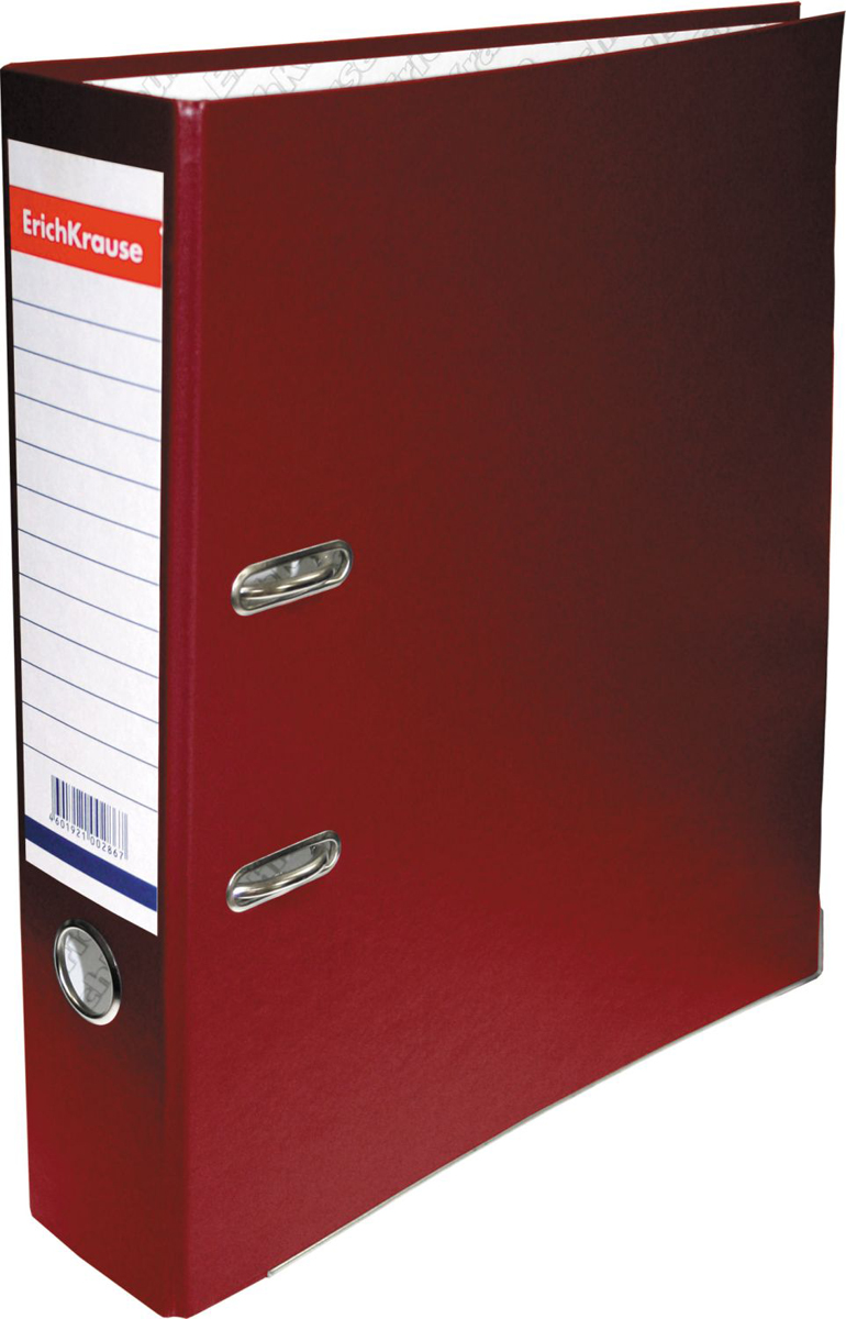 Erich Krause Папка-регистратор с арочным механизмом Business 70 мм формат А4 цвет бордовый