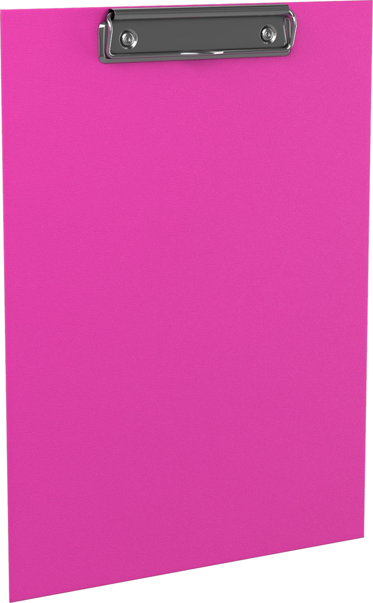 Erich Krause Планшет с зажимом Neon формат A4 цвет розовый