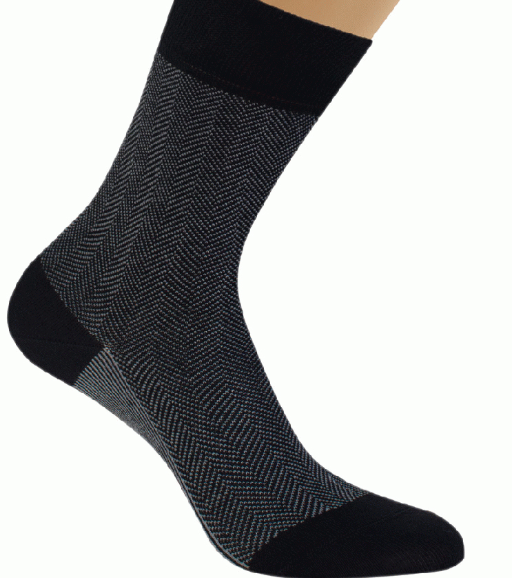 Носки мужские Griff Н1 Premium, цвет: черный. SNL-408671. Размер 39/41
