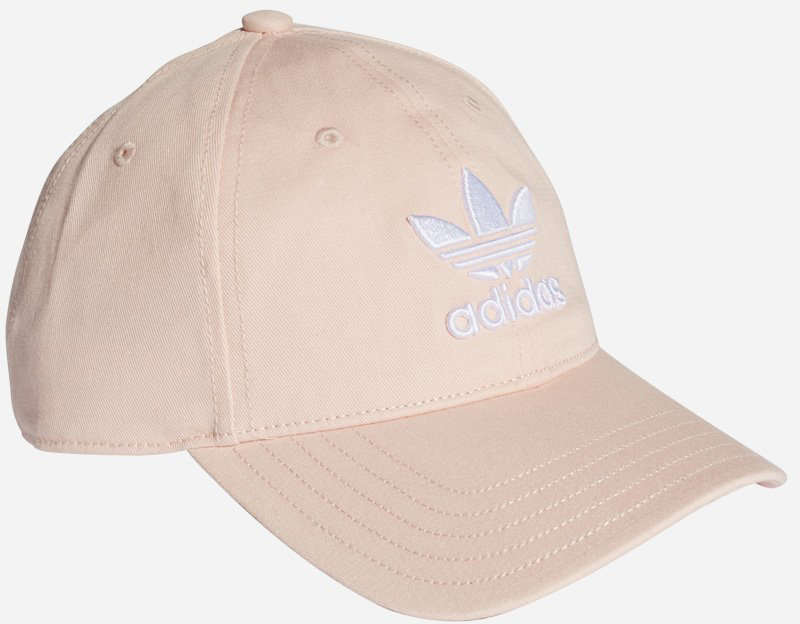 Бейсболка женская adidas Trefoil Cap, цвет: розовый. CV8143. Размер OSFY (54/55)