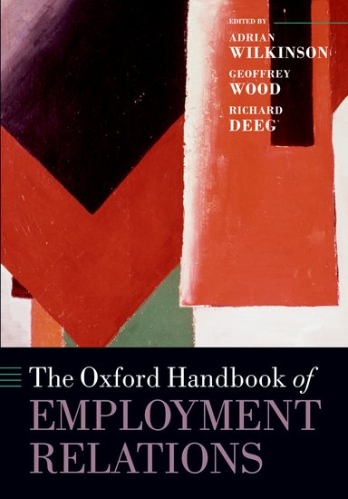 The Oxford Handbook of Employment Relations handbook of online pedagogy