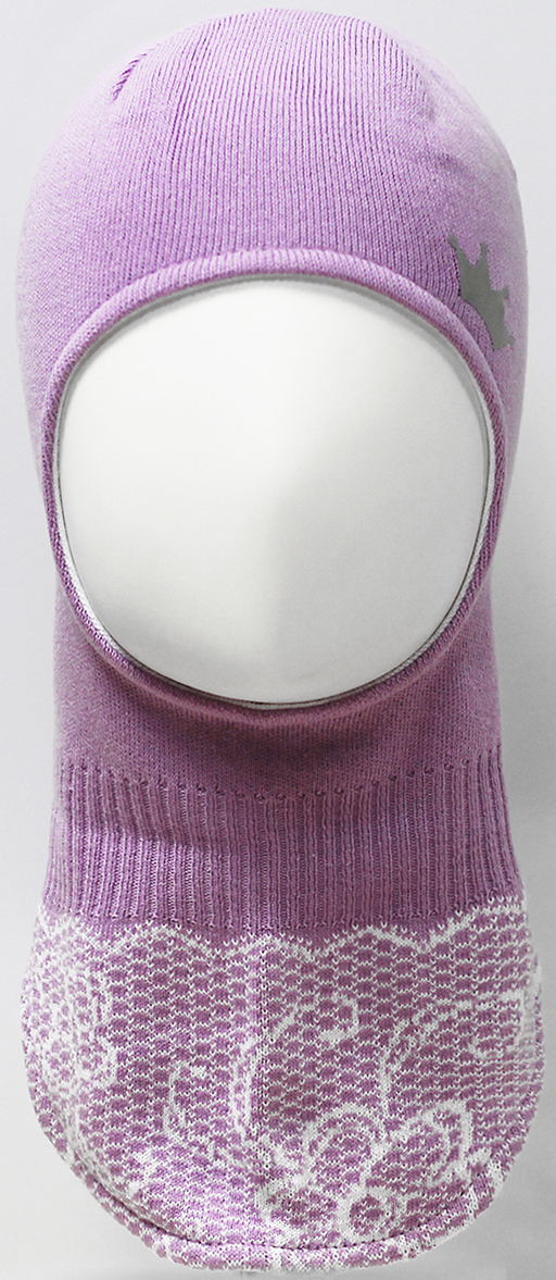 Шапка-шлем для девочки Marhatter, цвет: фиолетовый. MDT7283/5. Размер 48/50