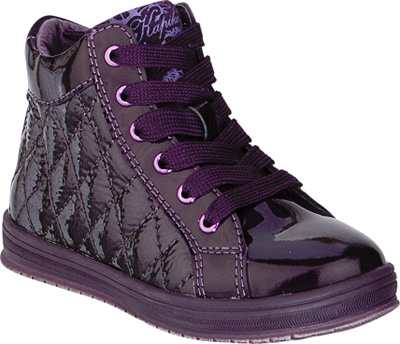 Ботинки для девочки Kapika, цвет: фиолетовый. 52261ук-1. Размер 27