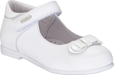 Туфли для девочки Kapika, цвет: белый. 22464-1. Размер 29