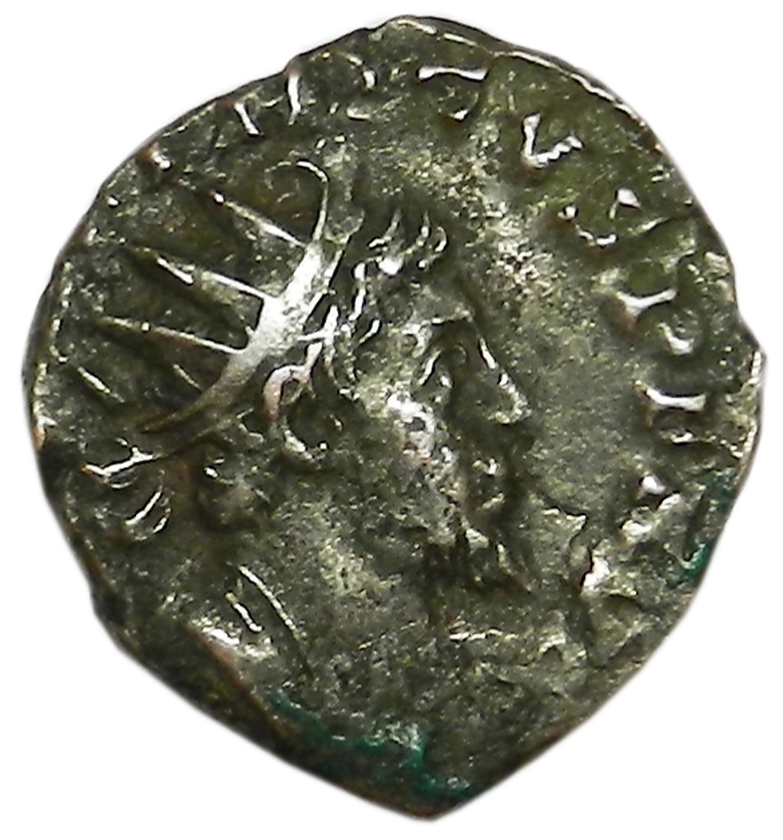 Монета антониниан. Тетрик I, 270-273 гг. Бронза. Античный Рим (Летиция)