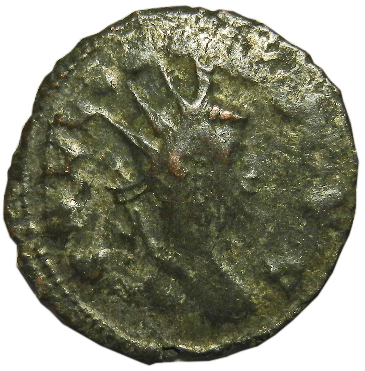 Монета антониниан. Галлиен, 253-268 гг. Бронза. Античный Рим (Соль)