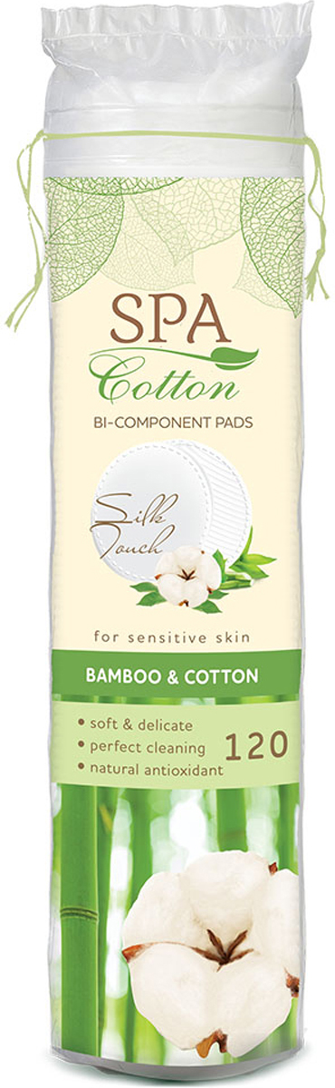 Spa Cotton Ватные диски Bamboo&Cotton, 120 шт