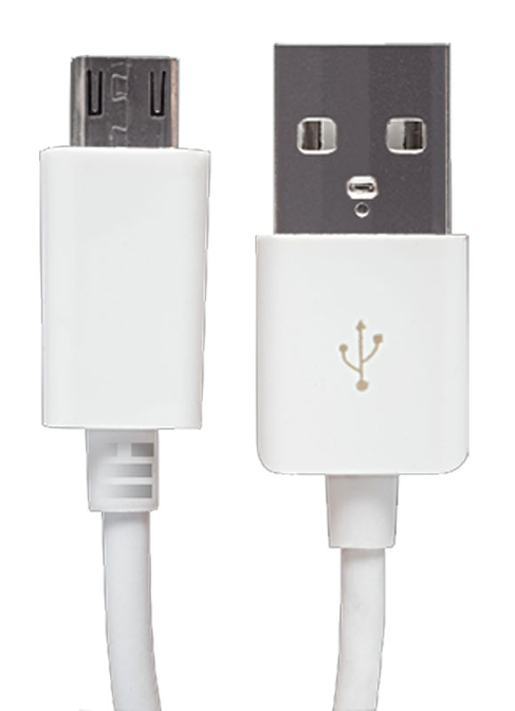 Pockets SPEUSB-005, White кабель USB-microUSB, White (0,77 м)