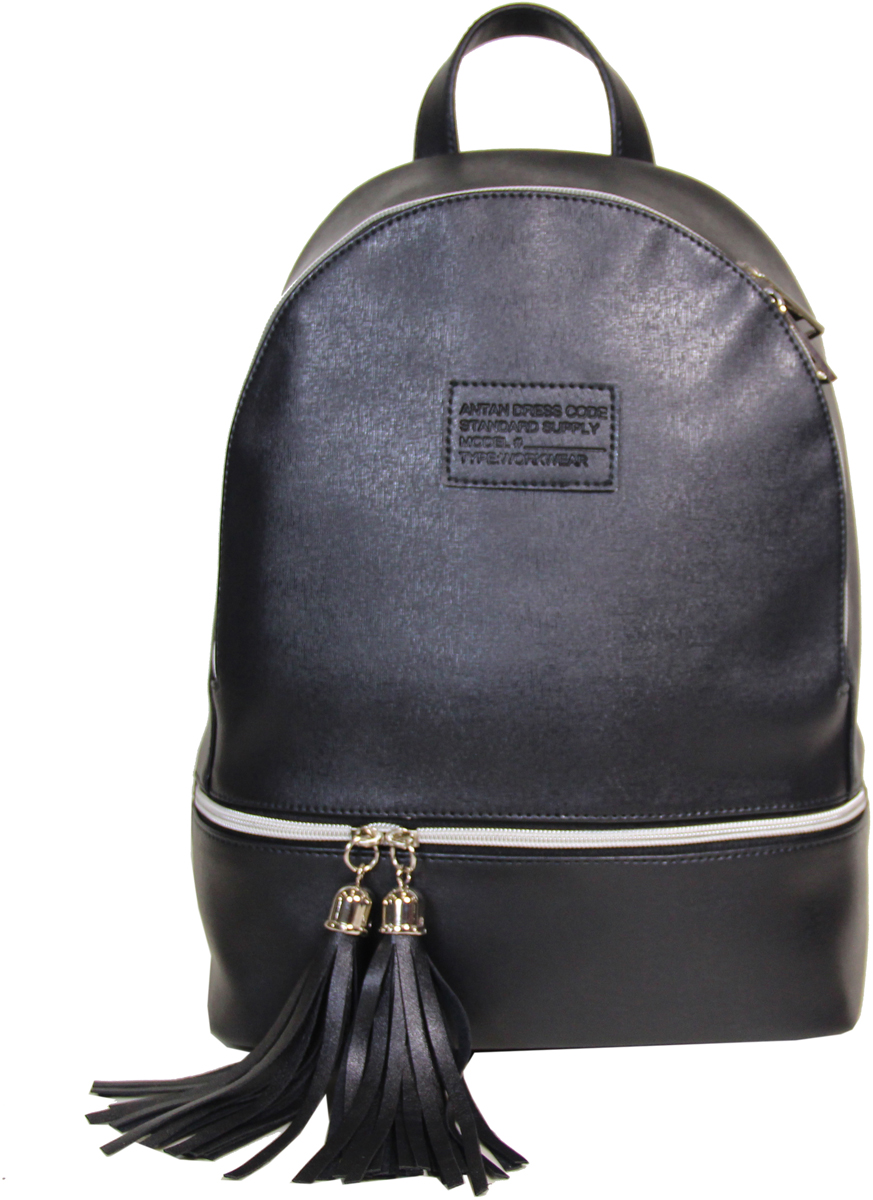 Сумка-рюкзак женская Antan, цвет: черный. 935 В