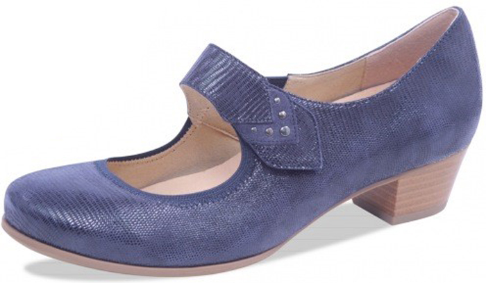 Туфли женские Caprice, цвет: темно-синий. 9-9-24301-20_880. Размер 39