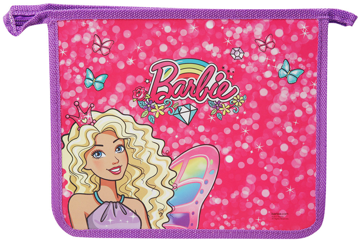 Mattel Папка-конверт на кнопке Barbie формат А5+ 4256308