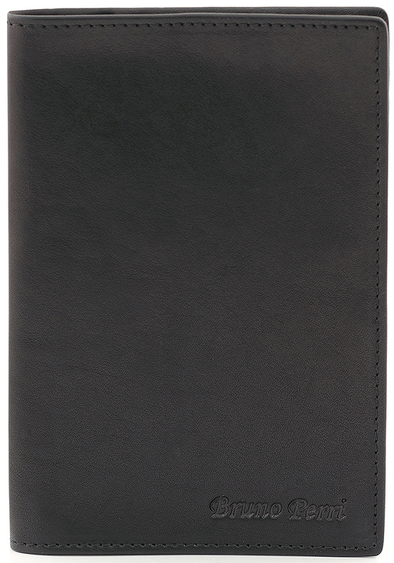 Обложка для документов мужская Bruno Perri, цвет: черный. В-0629/1