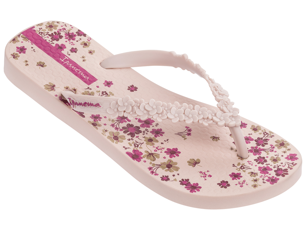 Сланцы женские Ipanema Fashion Floral Fem, цвет: розовый. 82397-21108. Размер 39 (38)