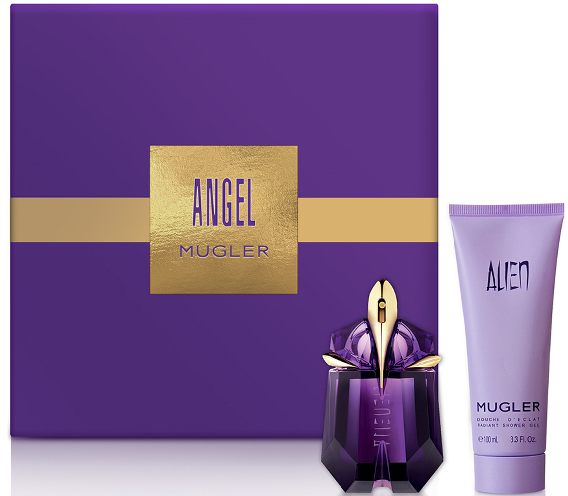 Mugler Набор Alien: Парфюмерная вода 30 мл, Гель для душа, 100 мл mugler angel гель для душа angel гель для душа