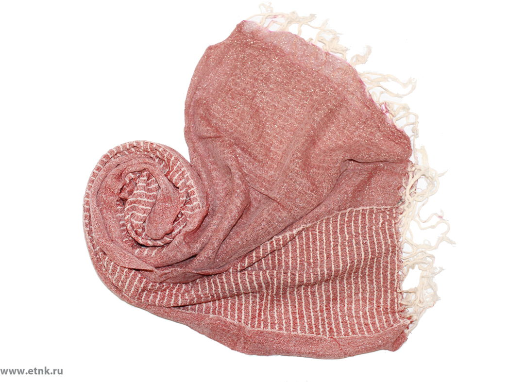 Шарф женский Ethnica, цвет: бледно-розовый. 200110н. Размер 50 см x 170 см