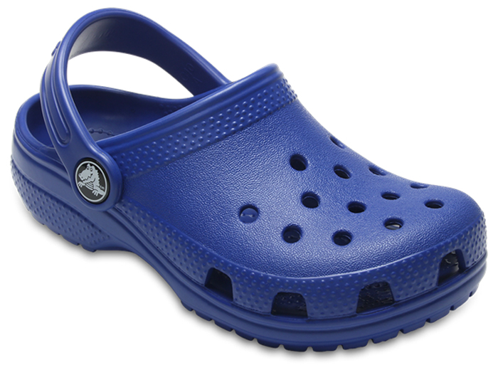 Сабо детские Crocs Classic Clog K, цвет: ярко-синий. 204536-4GX. Размер J1 (31/32)