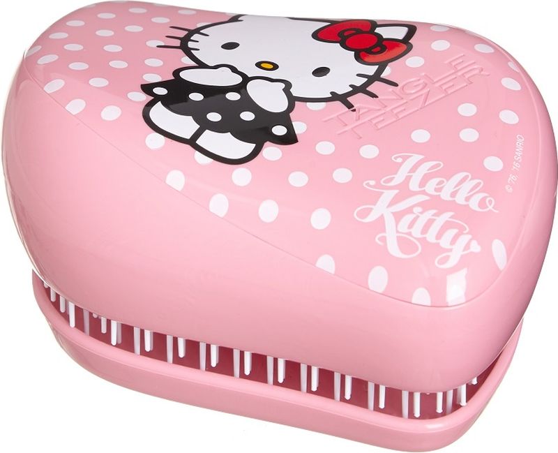 Tangle Teezer Расческа  Compact Styler Hello Kitty Pink