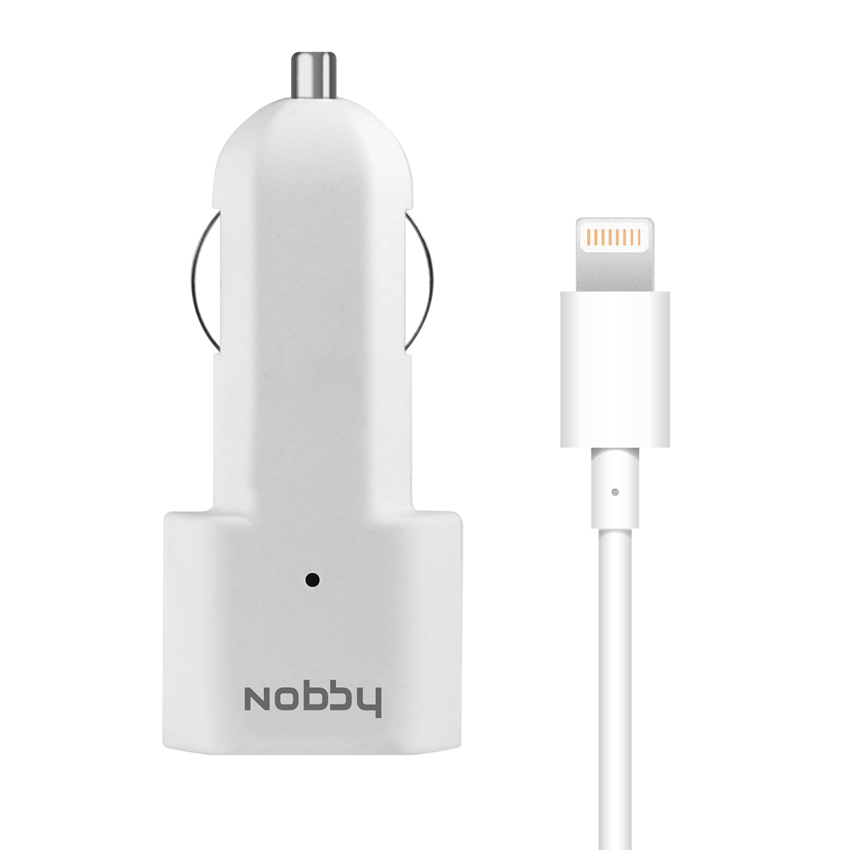 Nobby Comfort 014-001, White автомобильное зарядное устройство
