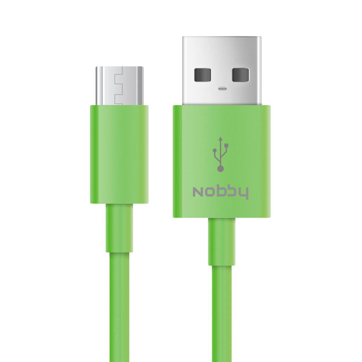 Nobby Connect DT-005, Green кабель USB-microUSB (1 м)