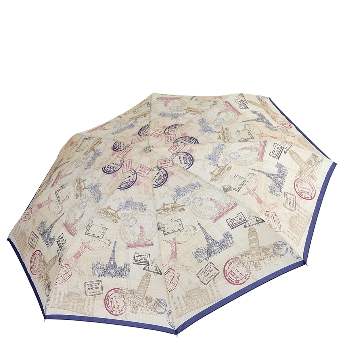 Зонт женский Fabretti, автомат, 3 сложения. L-18100-8