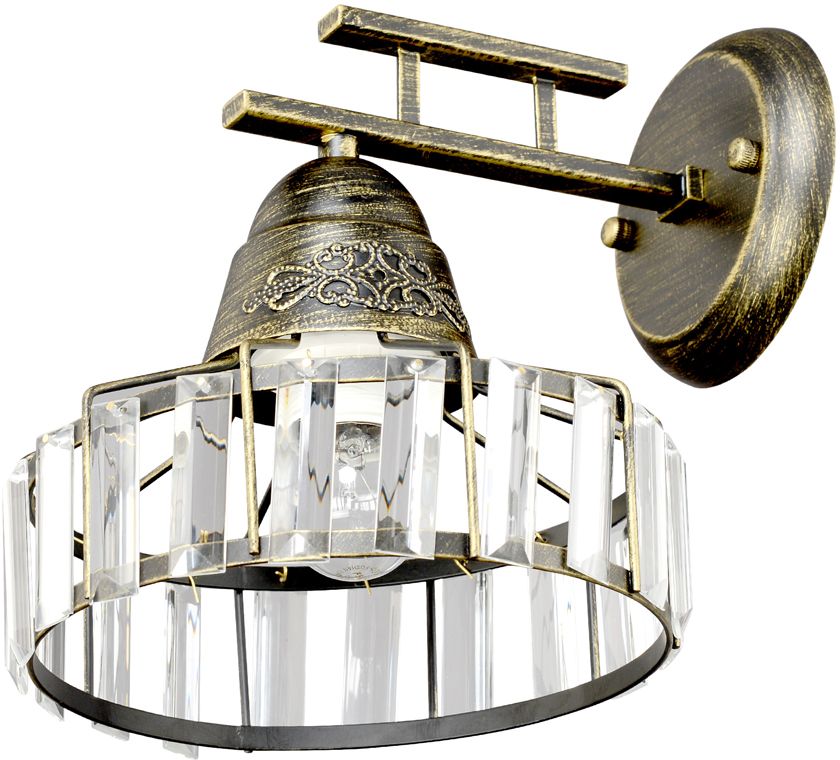 Бра Максисвет Ковка, 1 х E27, 60W. 3-4407-1-BKS E27