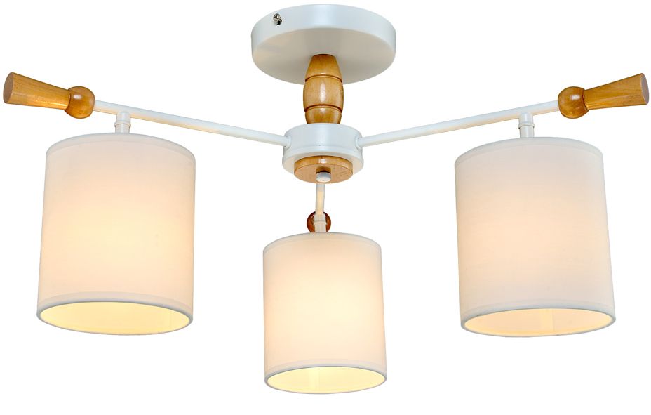 Люстра Максисвет Еврокаркасы, 3 х E14, 60W. 1-3012-3-WH+WA E14