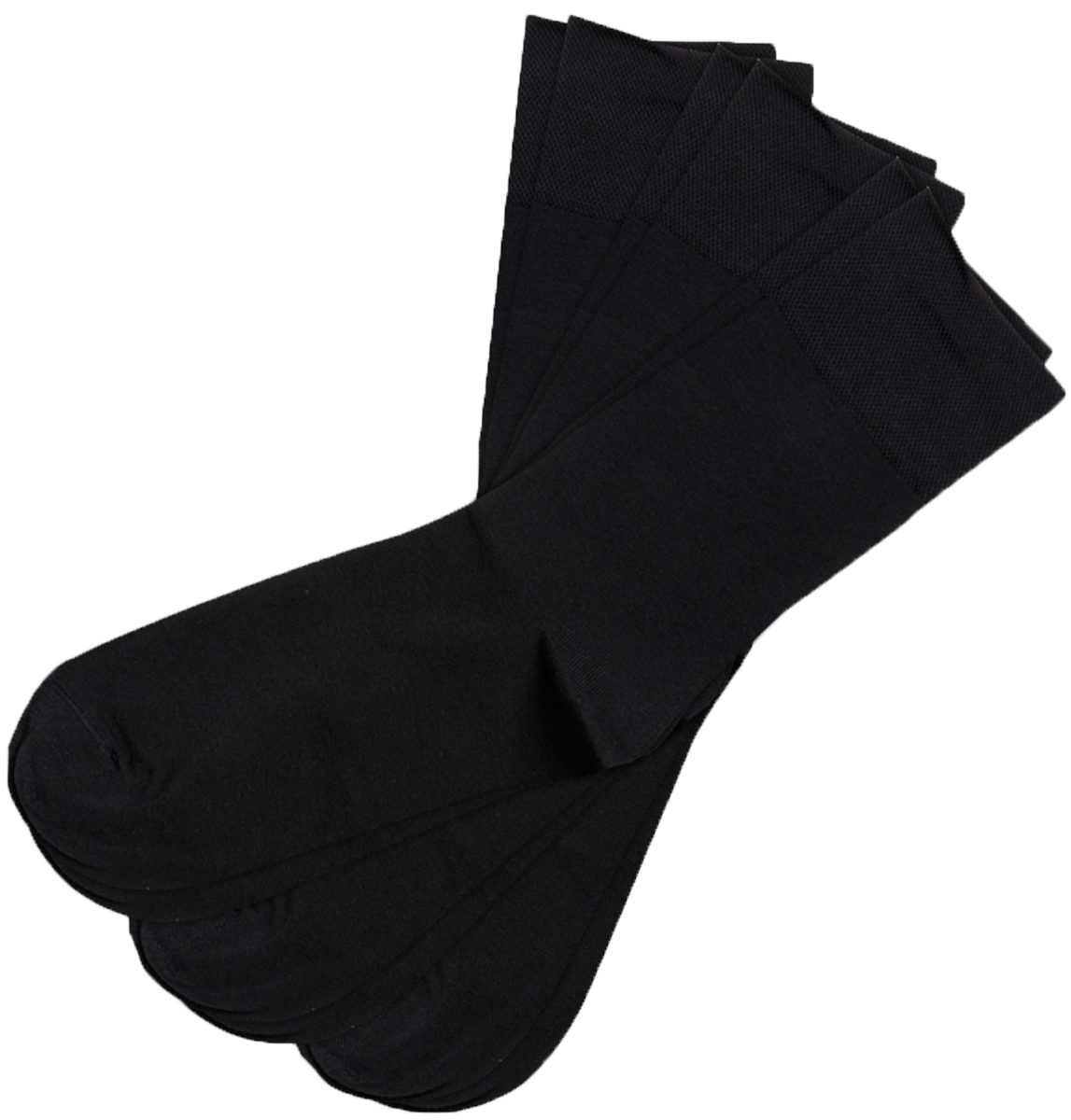 Носки мужские Mark Formelle, цвет: черный, 3 пары. 001A-001_7001A. Размер 44/45