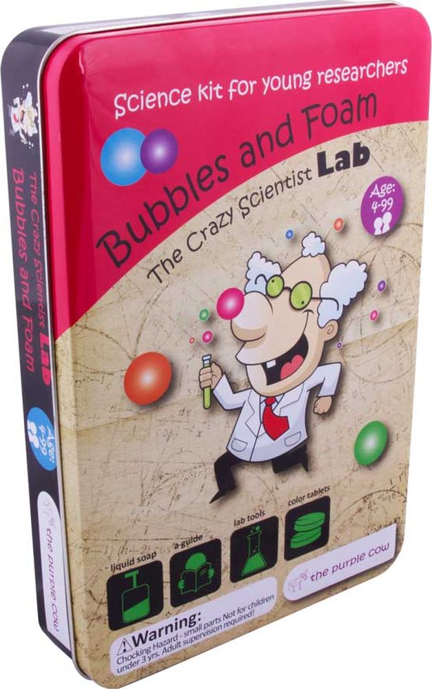 The Purple Cow Настольная игра Лаборатория сумасшедшего ученого Лаборатория пузырьков и пены