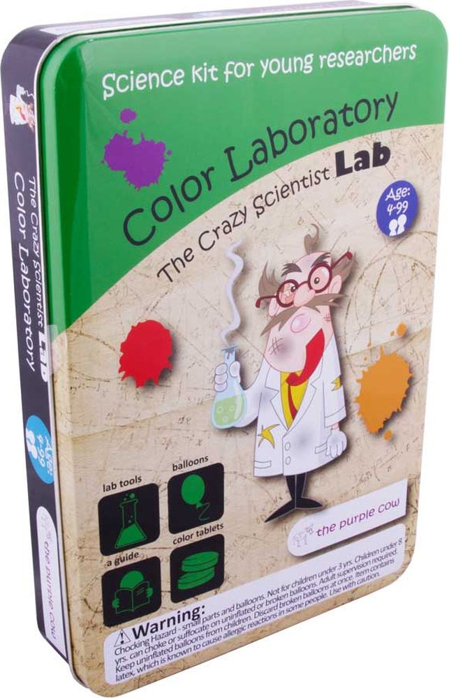 The Purple Cow Настольная игра Лаборатория сумасшедшего ученого Лаборатория цвета