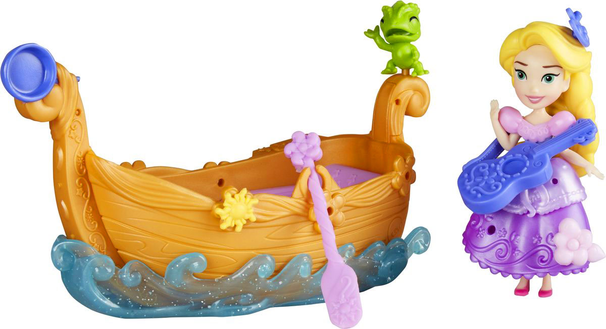 Disney Princess Игровой набор Принцесса Дисней и лодка Рапунцель