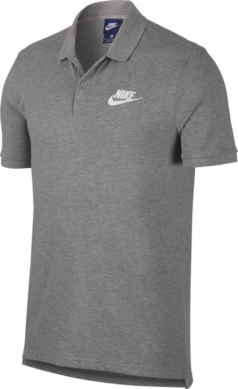 Поло мужское Nike NSW Polo PQ Matchup, цвет: серый. 909746-063. Размер XL (52/54)