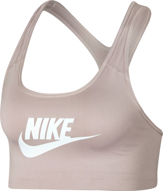 Топ-бра женский Nike Swoosh Futura Bra, цвет: бледно-розовый. 899370-684. Размер S (42/44) цена Топ-бра женский Nike Swoosh Futura Bra, цвет: бледно-розовый. 899370-684. Размер S (42/44) цены онлайн