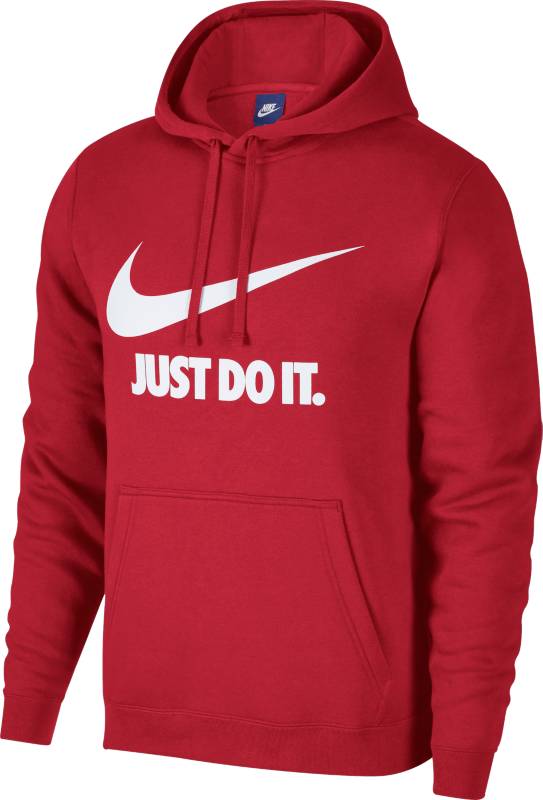 Худи мужское Nike NSW Hoodie PO JDI, цвет: красный. 886496-657. Размер XL (52/54)
