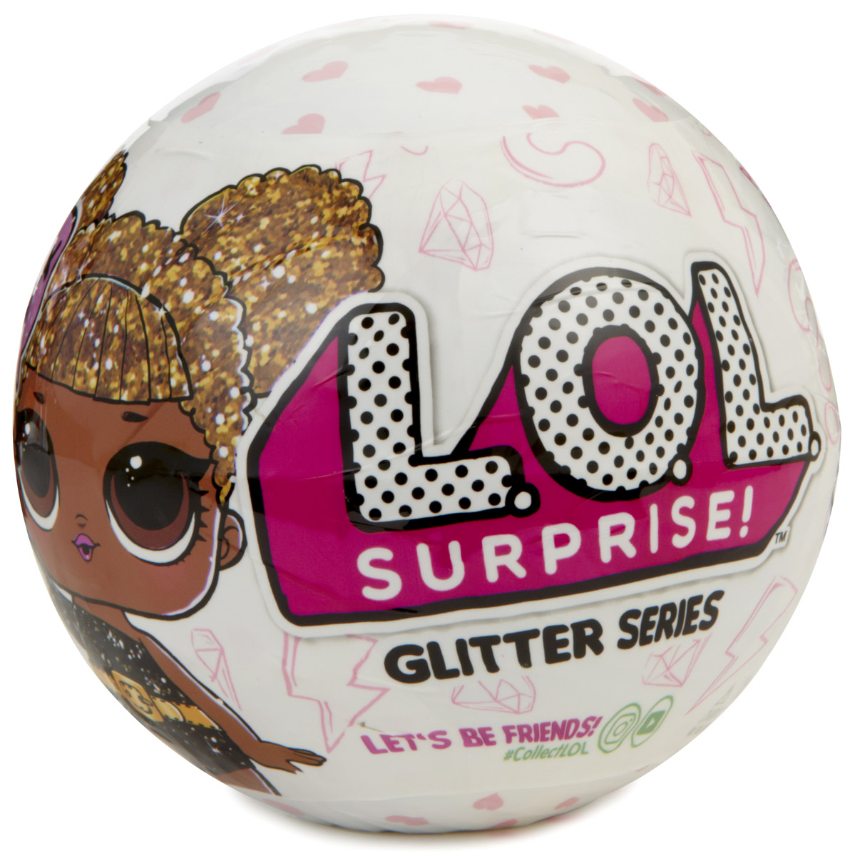 L.O.L. Фигурка в шарике Surprise Glitter Series