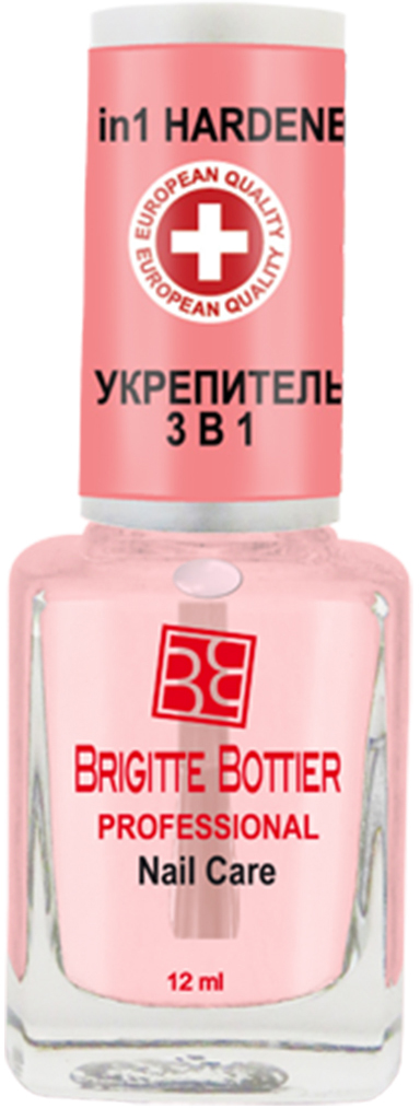 Brigitte Bottier лечебное средство для ногтей (11) Укрепитель 3*1 3 in 1 Hardener, 12 мл