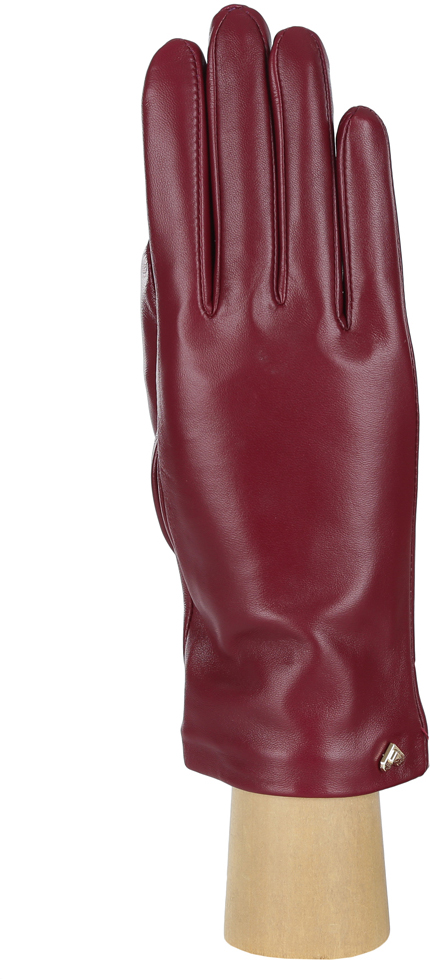 Перчатки женские Fabretti, цвет: бордовый. 12.77-8s. Размер 7,5