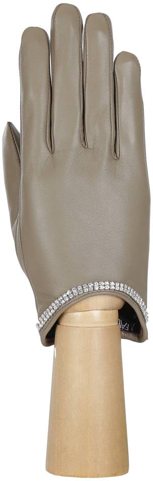 Перчатки женские Fabretti, цвет: серый. 15.12-9s. Размер 6