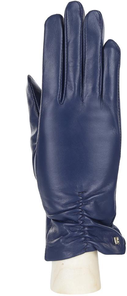 Перчатки женские Fabretti, цвет: синий. S1.7-12s. Размер 7,5