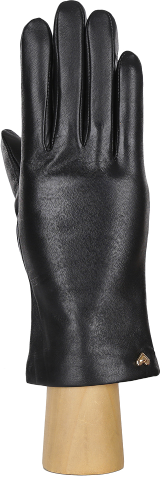 Перчатки женские Fabretti, цвет: черный. 12.77-1s. Размер 7,5