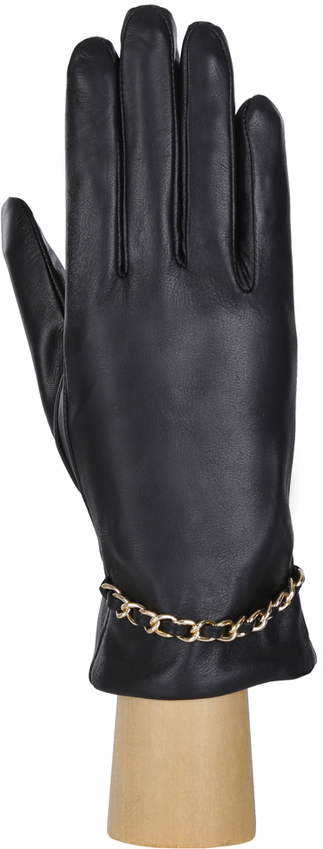 Перчатки женские Fabretti, цвет: черный. 15.35-1s. Размер 7