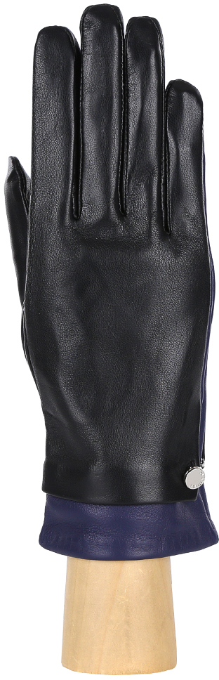 Перчатки женские Fabretti, цвет: черный. 15.7-1s. Размер 7