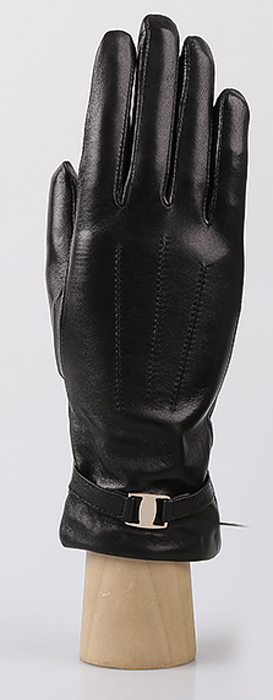 Перчатки женские Fabretti, цвет: черный. 2.39-1s. Размер 6