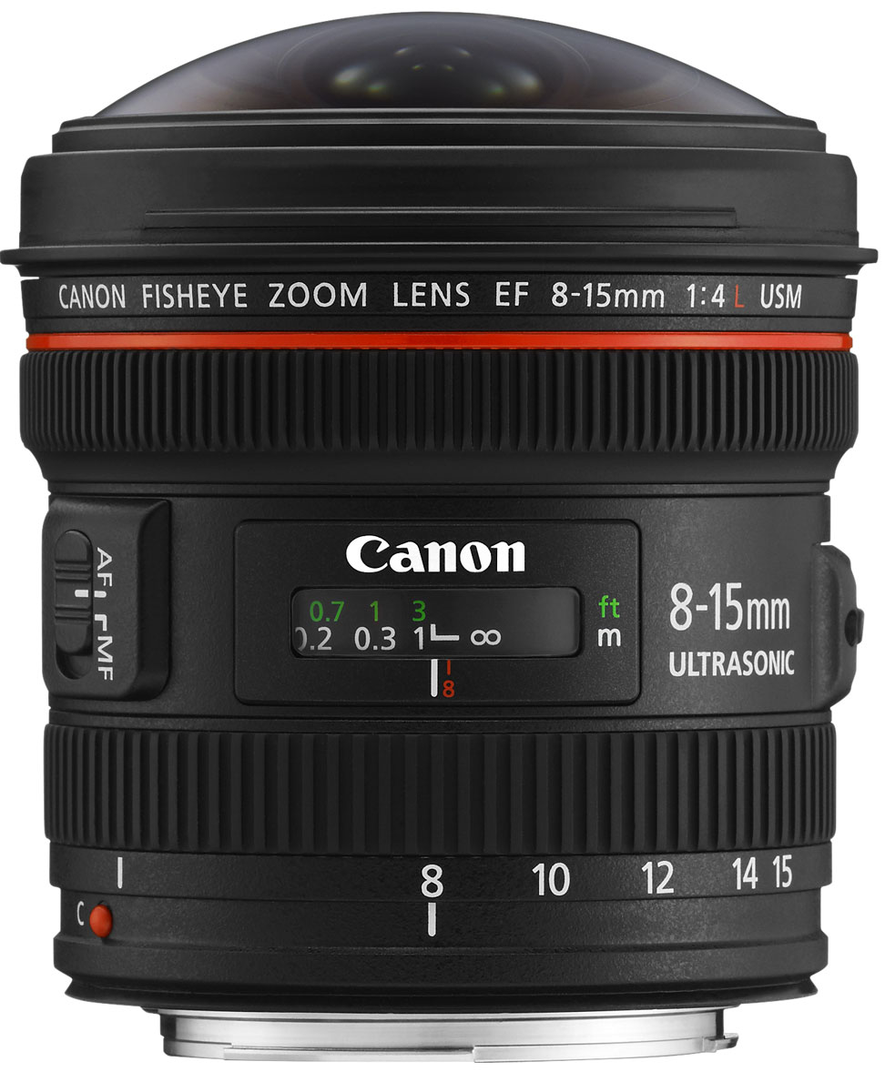 Canon EF 8-15 mm 4L Fish-eye USM, Black объектив
