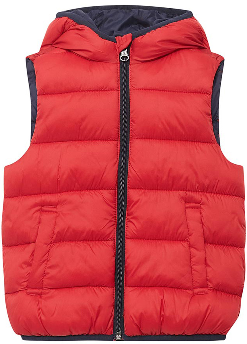 Жилет утепленный для мальчиков United Colors of Benetton, цвет: красный. 2BA25G190_219. Размер 1502BA25G190_219 Жилет утепленный для мальчиков United Colors of Benetton, цвет: красный. 2BA25G190_219. Размер 1502BA25G190_219