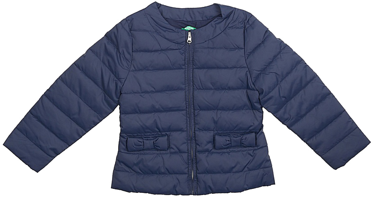 Куртка для девочек United Colors of Benetton, цвет: синий. 2WU053BT0_13C. Размер 150