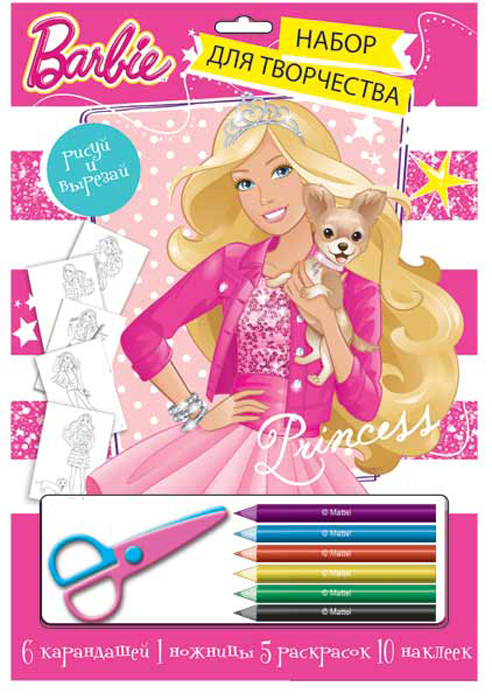 Mattel Набор для рисования Barbie