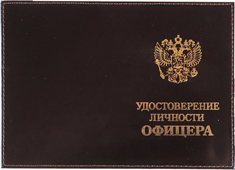 Обложка для удостоверения Premier, цвет: коричневый. 152931