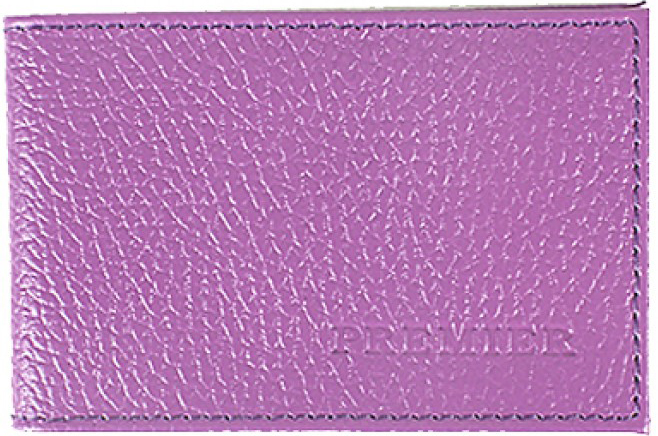 Визитница женская Premier, цвет: фиолетовый. 194036