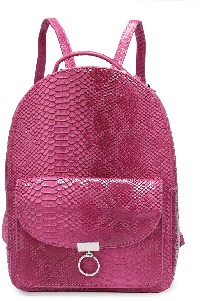 Рюкзак женский OrsOro, цвет: фуксия, 23 x 32 x 12 см. DS-831/2