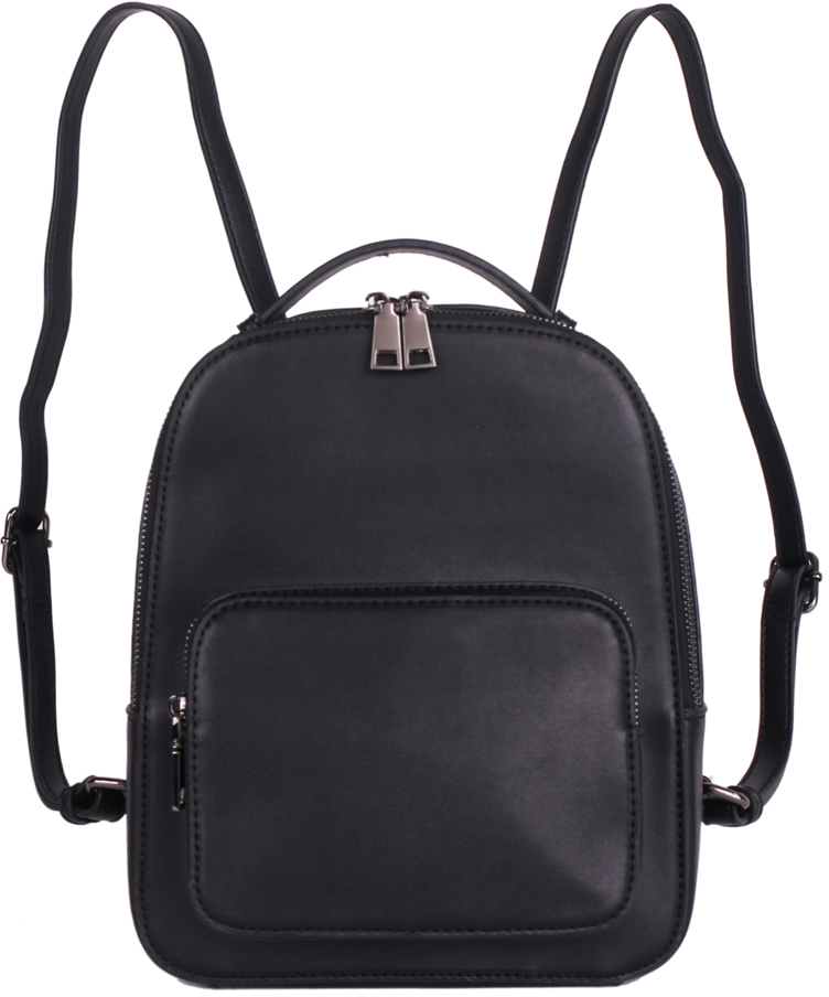 Рюкзак женский OrsOro, цвет: черный, 22 x 27 x 14 см. DS-832/3